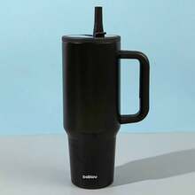 1PC 40oz Stainless Steel Insulated Car Cup, Large Capacity, With Handle, Easy To Carry, Meet Daily Use Needs, Available In A Variety Of Colors, Is A Good Choice For Personal Use Or As A Gift, Holiday Gift, Beautiful And Practical - Nhiều màu - Xem 18