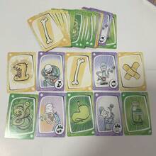 Virus! Card Game - Strategic Family & Adult Party Game, Fun & Competitive, Paper Cards, Board-Style Cards, Suitable For Players 18+ Years Old - Green - View 5