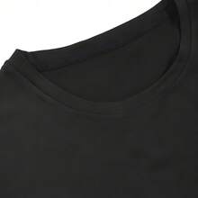 Women'S Black Baseball Heart & Number 27 Graphic T-Shirt - Allure 27 Print Soft Breathable Short Sleeve Crew Neck Casual Tee For Sports Events, Casual Attire & Themed Parties - & Orange Team Spirit Top, Comfortable Round Neck Shirt - 黑色 - 查看 3