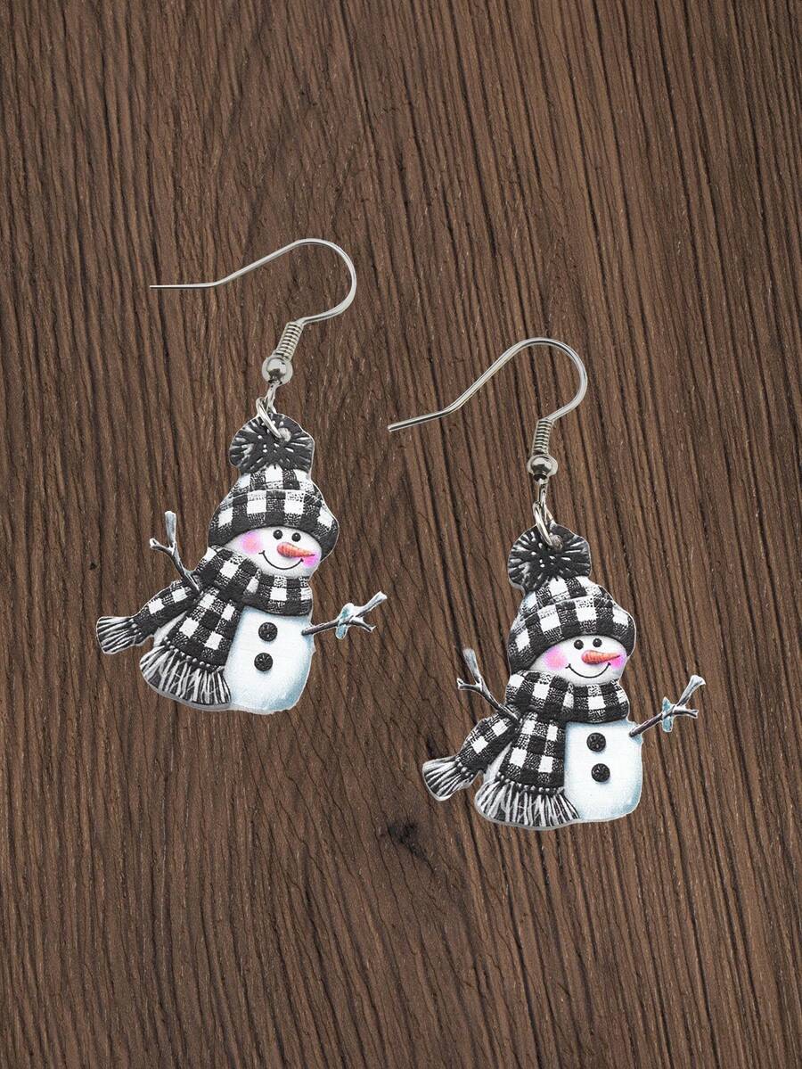 New Christmas Earrings, Suitable For Winter Wear, Great Gift For Friends - Multicolor - View 1