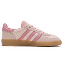 Adidas Women's Handball Spezial W Low-Top Lace-Up Casual Comfortable Shoes, Lightweight Outdoor Sports Sneakers - Miracle Quartz/Miracle Purple - View 2