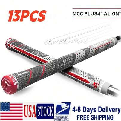 13Pcs MCC Plus 4 ALIGN For Golf Grips Golf Grip Standard/Midsize New Hot