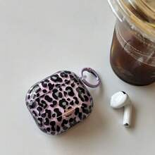 扎染蓝色豹纹软壳，适用于 Apple Pro 3、4 无线蓝牙耳机 - 多色 - 查看 4