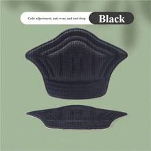 1 paire de protecteurs de talons, coussinets antidérapants anti-frottements pour talons/baskets/chaussures , réducteur de taille ajustable, accessoire essentiel pour le soin des pieds toute saison