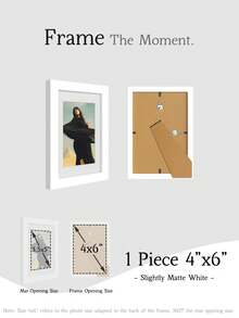 Schwarzer/Weißer/Holzfarbener minimalistischer Bilderrahmen für Wand-Galerie oder Tischplatte, 12x16/12x12/11x14/8x10/8x8/5x7/4x6 Zoll, 30x40/30x30/20x25/20x20/10x15 cm, weiße Passepartouts inklusive, Mehrfach-Collage Fotogalerie Rahmen, Diamant-Malerei Bilderrahmen, erhältlich in hellem Eichenfurnier/leicht matter Weiß/leicht matter Schwarz