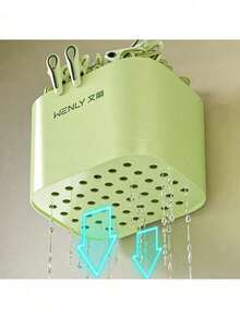 Pinza de ropa, pinza de ropa sin costuras, pinza fuerte para calcetines, cesta de almacenamiento para el hogar, suministros para dormitorio a prueba de viento y antideslizantes, artículos esenciales para el hogar (cesta de almacenamiento + pinza sin costuras con diseño de pavo real) - Multicolor - Ver 5