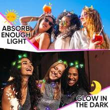 QY- 30 Pcs Halloween Mini Duck Hair Clips Funny Rave Sprout Clips For Women Multiple Styles Duck Glowing Resin Hairpins For Music Festival Hawaiian Christmas Party Gift -6108 - 彩色 - 查看 4
