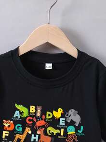 Young Boys T-Shirts - 黑色 - 查看 3