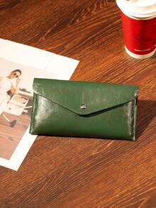 Ví đựng tiền bằng da PU, kiểu dáng unisex, có thể tái sử dụng, phù hợp cho du lịch và quản lý chi tiêu, kiểu dáng cổ điển. - Nhiều màu 2 - Xem 18