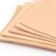 Capa superior rígida de 3mm de espesor, cuero de vaca hecho a mano, artículos de cuero, aljaba, tallado, mesa moldeadora, cojín, tanque vegetal YMB8 - 10x20cm - Ver 2