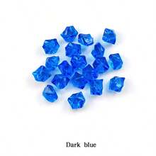 Imitation Crystal Stone Particles, Strip-Shaped Porcelain Painting Rhinestones, Asymmetrical Transparent Acrylic Small Stones, Used For Decorating Fake Ice Cubes. This Product Is Widely Used In Decoration, Pendants, Accessories, Clothing Accessories