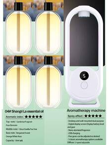 新款香薰机 USB 精油空气加湿器 创意礼品 夜灯加湿器 特殊氛围摆件 香薰机 电池香氛精油扩散器 酒店卧室新款房间空气清新剂 厕所除臭 - WP8系列 - 查看 15