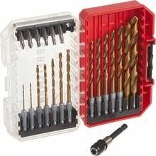 Drill Bit Set/Screwdriver Set, Titanium Nitride Coated, 21pc CMAM3211 - 最初的 - 查看 2