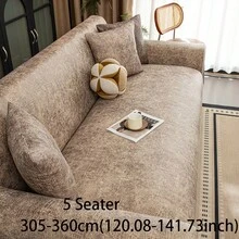 1pc Elastic & Durable Sofa Cover, Modern Minimalist Anti-Slip Washable Sofa Slipcover, L-Shaped Sofa Protector 1/2/3/4 Seater, Pet Friendly Decor, Suitable For All Seasons - Multicolor - View 15