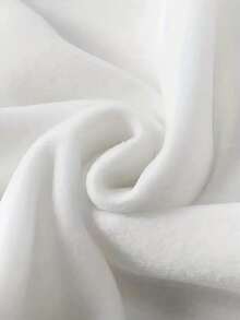 Sudadera hoodie dama mujer gorro capucha manga larga algodón bolsa canguro estampado pecho estampado espalda estrella rocker letras suave pachoncita puños rib acanalados casual aesthetic homie cossy casa diario frio ciudad urbana moderna juvenil cómoda calientita - Blanco - Ver 4