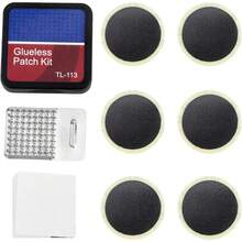 Parche para Bicicleta sin Pegamento, Parches para Neumáticos sin Pegamento para Bicicletas de Montaña Herramienta de Reparación de Bicicletas sin Pegamento Tubo Rápido para Neumáticos - 1 - Ver 2