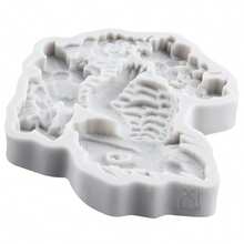 Moldes de Silicone 3D de Dragão, Molde de Fondant, Chocolate, Decoração de Bolo, Topo de Cupcake, Bala, Massa de Polímero, Pasta de Goma