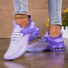 Comfortable,Casual,Commuter,Mothers Day Gifts ,Holiday,Halloween,Christmas,Personalized,Halloween Women's Fashion,Fallfreshnes,Women's Sneakers - Available In Three Colors: Bright Pink, White And Bright Orange. Women's Casual Shoes, Lightweight Blade Sole, Breathable Knit, Lace-Up Rebound Cushioning, Suitable For Walking And Tennis, Sports Style2025 Autumn New Arrivals Women's Lightweight Stylish Sneakers - Low-Top  Sole For All-Day Wear, Casual Sneakers |   Low-Top Sneakers |   Lace-Up Closure, Comfortable, Non-Slip, Lace-Up Casual Sneakers With Cushioned Insoles, White Stripe Design (These Shoes Are Perfect For Swapping With Friends At The Start Of The New School Year. They Are A Must-Have Accessory For Showing Off Your Campus Style During The Back-To-School Season, And Are A Must-Have For Running, Exercising, Attending Classes, Shopping, And Playing.) . They Are A Must-Have Item For Halloween Costume Outfits And Also Very Suitable For Wearing With Clothes In The Autumn Season.