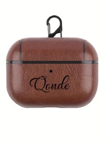 [Tùy chỉnh] Vỏ bảo vệ tai nghe bằng da giả cổ điển sang trọng khắc chữ cá nhân hóa tương thích với Pro 1 2 3 4 Pro 2 - Nhiều màu - Xem 13