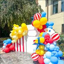 40pcs Red, Yellow, Blue Balloon Set, 10inch Latex Balloons. Suitable For Weddings, Birthdays, Anniversaries, Graduations, Etc. - Multipurpose Indoor Celebration Decor, Birthday Balloons - Multicolor - View 2