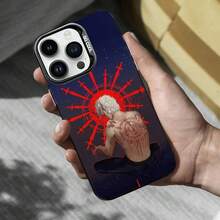 Custodia per telefono compatibile con 3, adatta per modelli 16, 15, 14, 13, 12, 11, Mini, Pro, MAX, in finitura nera opaca e antiurto, compatibile con i modelli 17, 17 Pro e 17 Pro Max