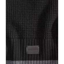 Cole Haan Men's Waffle-Knit Scarf |  | Men Scarves - 黑色 - 查看 2