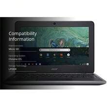 Refurbished - Acer Chromebook C732-C6WU 11.6" 4GB 32GB SSD Celeron N3350 1.1GHz ChromeOS, Black