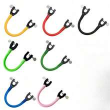 Entrenamiento de esquí para niños y principiantes, con superficie de goma antideslizante y anticaídas, tabla de esquí con conexión para la cabeza para uso en exteriores