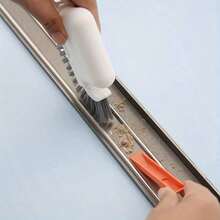 Easily Clean Small Gaps And Frames With The Universal Window Track Cleaning Brush - Perfect For Kitchen Countertops And More! - Xám - Xem 11