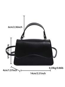 迷你前卫女士手提包，适合口红、香水、儿童 - 黑色 - 查看 10