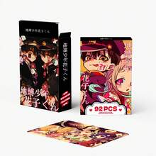 55张厕装花子君动漫全息卡片，动漫人物闪亮LOMO明信片[8.6*5.7cm]，派对礼物，生日礼物，圣诞礼物（包装样式随机） - 彩色 - 查看 8