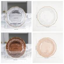 Plastic PET Material, Durable And Shatter-Resistant, Home Bone Dish, Tabletop Trash Storage Tray, Suitable For Desserts, Snacks, Candies, Bread, Cakes, Breakfast, Suitable For Various Holidays, Festivals, Weddings, Parties, Dinners, Suitable For Daily Home Use, Suitable For Desktop Decoration, Organization, Storage, Reusable - Flower Type - View 10