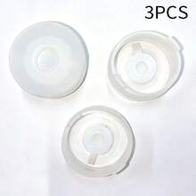 MYLOLF 1 pieza/2 piezas/3 piezas - Tapas para garrafas de agua de 3 y 5 galones, tapas de reemplazo reutilizables de silicona, tapas antiderrames para dispensadores de agua de botellas de 55mm