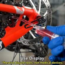 Mountain Bike & Road Bike Simple Oil Change, Refill & Brake Fluid Replacement Tool Accessories, Universal - Yellow - View 8