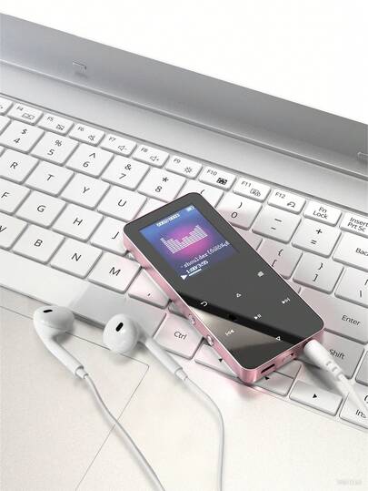 1 Pc MP3/4 Portable 4G Storage Sports Music Player, 1.8-Inch Screen, Equipped With 3.5MM Earphones