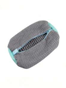 Bolsa de limpieza de zapatos para personas perezosas, cilíndrica, hecha de poliéster y algodón, bolsa de protección para lavandería, evita la deformación, bolsa de lavado y cuidado.