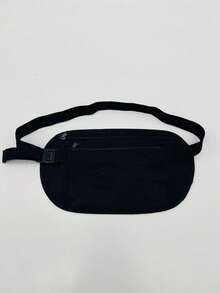 O'LY Compact Sports Fanny Pack | Waist Bag With Cell Phone And Document Compartments - Black - View 10