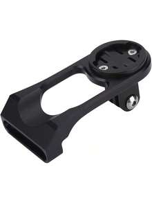 Dioche Soporte de Extensión ara Bicicleta, Soporte de Montaje en Computadora para Bicicleta, Soporte de AleacióN De Aluminio, Ciclismo, Soporte de Montaje para VáStago de Bicicleta(Negro) - 1 - Ver 2