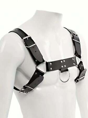 Chest Harness Belt For Men Gothic Hanrss For Men Adjustable Party Cosplay Bulldog Men Harness Looks Of Party Season Picks