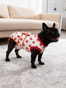 Dog Recovery Suit Female, Dog For Surgery, Female Spay And Male Neuter For Post-Op Care, Prevent Licking Puppy - Red - View 17