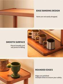 Bathroom Countertop Organizer,Vanity Organizer And Storage For Cosmetic Skincare Perfume, Ideal Storage Solution For Perfumes, Cosmetics, Spices, Handmade Toys, Office Supplies. - Redwood - View 5