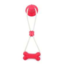 Dog Toy Pet Supplies Suction Cup Tug Rope Chew Stick Indestructible Self-Playing - Multicolor - View 6