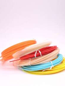 50m/Rollo Filamento para Bolígrafo 3D, PLA, 1.75mm de diámetro, 10 colores aleatorios, 5m cada uno - pla50 metros - Ver 9