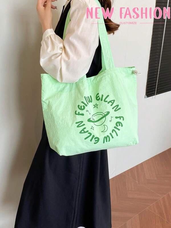 Borsa a spalla/sotto braccio in lana d'agnello di grande capacità, nuovo modello invernale 2025, design originale, morbida e alla moda, adatta per l'uso quotidiano