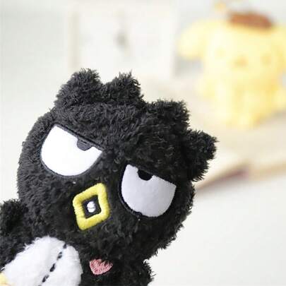 Hello Kitty Plush Pendant Keychain - Minimalist Line Art Design, Cute Sanrio Soft Plush Charm, Iconic Bow Detail, Lightweight Bag Accessory For Kids & Adults, High-Quality Plush Fabric, Comfortable Touch, Durable Stitching & Cord, Ideal For Backpack/Purse/Keys, Perfect Gift For Hello Kitty Fans, Cross-Border Hot Anime Accessory, Sweet Cartoon Themed Decoration