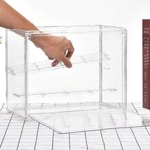 Large Acrylic Display Case Perspex Clear Box Dustproof Action Figure Collectible - Transparent - View 6