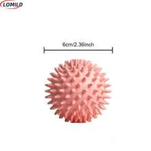 2 Stücke LOMILD Faszienball, 6CM Massageball für Muskel- und Faszienlockerung, Muskelentspannung, Yoga Fitness Schulter Nacken Fuß Massageball, Tiefengewebsstimulation, Muskelregeneration, Schmerzlinderung, langanhaltend, Igel-Design