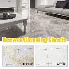 jakehoe Concentrated Floor Cleaner Suitable For Cleaning Ceramic Tiles Wooden Floors Strong Decontamination Restore Floor Luster Eliminate Odors Floor Cleaning Sheet Household Cleaning Tools - 黃色 - 查看 10