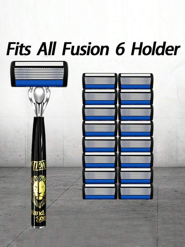 [Rasoio manuale liscio] Rasoio di precisione manuale liscio, super confortevole da impugnare, design antiscivolo, lama sostituibile, ideale per una vita raffinata