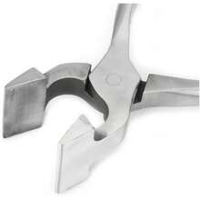 Leathercraft Flatten Pinza para Pinzas, Ajuste de Borde Presione Flatten para Correa de Bolso - Metálico - Ver 5